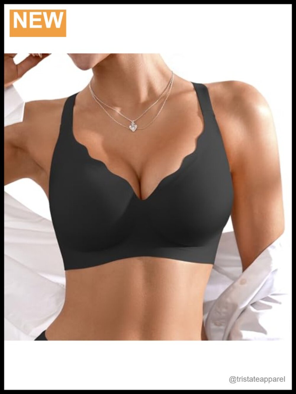 Seamless Wireless Bra for Women Full Coverage Comfort Support Bralette
